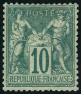 ** N°65 10c Vert, Pièce De Luxe Signé Calves - TB - 1876-1878 Sage (Typ I)