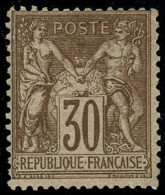 ** N°69 30c Brun Clair - TB - 1876-1878 Sage (Tipo I)