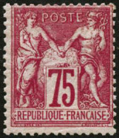 ** N°71 75c Carmin - TB - 1876-1878 Sage (Tipo I)