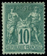 ** N°76 10c Vert - TB - 1876-1898 Sage (Tipo II)