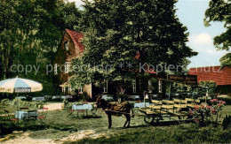 73707168 Duelmen Gasthaus Waldfrieden Am Wildpark Terrasse Duelmen - Dülmen