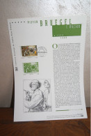 Bruegel L'ancien : Collection Historique Du Timbre Poste Français (2001) 1e JOUR - Other & Unclassified