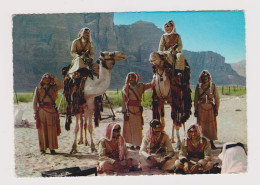 Kingdom Of Jordan Traditional Desert Guards With Camels, Vintage Photo Postcard RPPc AK (1265) - Jordanie