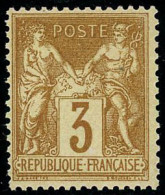 ** N°86 3c Bistre-jaune - TB - 1876-1898 Sage (Type II)