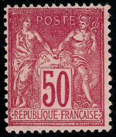 ** N°98 50c Rose - TB - 1876-1898 Sage (Type II)