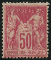 ** N°104 50c Rose - TB - 1898-1900 Sage (Tipo III)