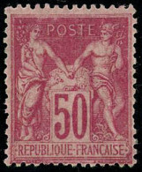 ** N°104 50c Rose - TB - 1898-1900 Sage (Type III)