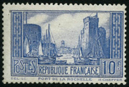 ** N°261b 10F La Rochelle Outremer Pâle, Type I - TB - Autres & Non Classés