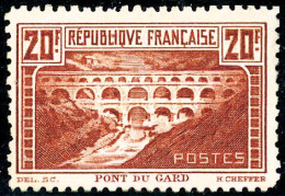 ** N°262B 20F Pont Du Gard, Dent 11 - TB - Autres & Non Classés