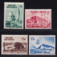 Belgica, 1938 Y&T. 481 / 483, MNH. - Neufs