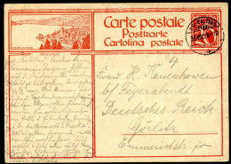 Bild-Postkarte P128-8 BRISSAGO Rigi-Kaltbad - Görlitz 1928 Kat.10,00€ - Enteros Postales