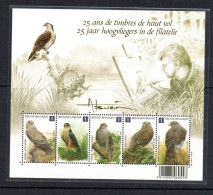 BIRDS - BELGIUM - 2010 - Birds Of Prey Souvenir Sheet MNH, Sg £28 - Águilas & Aves De Presa