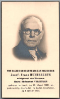 Bidprentje Leest - Huybrechts Jozef Frans (1882-1954) - Imágenes Religiosas