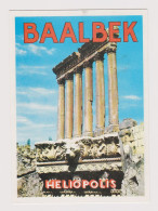 Lebanon Baalbek-Heliopolis Six Columns Of The Jupiter Temple, View Vintage Photo Postcard RPPc AK (1215) - Libanon