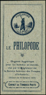 ** N°235-CP1 Carnet 25c Camée Philopode - TB - Other & Unclassified