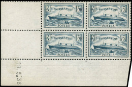 ** N°300 1F50 Bleu Clair, Bloc De 4 CD 19/5/36 - TB - Otros & Sin Clasificación