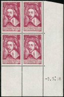 ** N°305 1F50 Rose, Bloc De 4 CD 9/5/35 - TB - Other & Unclassified