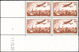 ** N°8/13 La Série De 6 Val En Blocs De 4 CD - TB - Airmail