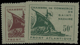 (*) N°8/9 La Paire - TB - War Stamps