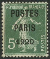 * N°24 5c Vert, Signé Calves - TB - Otros & Sin Clasificación