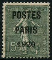 ** N°25 15c Vert-olive - TB - Autres & Non Classés