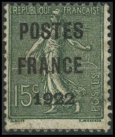 Obl. N°37 15c Olive - TB - Autres & Non Classés