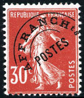 ** N°58 30c Rouge - TB - Other & Unclassified