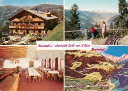 73706836 Zell Ziller Tirol Alpengasthof Enzianhof Gastraum Wandergebiet Ansicht  - Autres & Non Classés