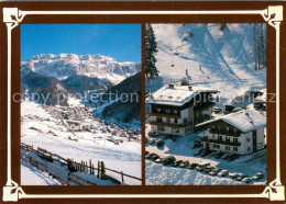 73706835 Selva Wolkenstein Val Gardena Garni Pension Gaestehaus Schenk Winterpan - Sonstige & Ohne Zuordnung