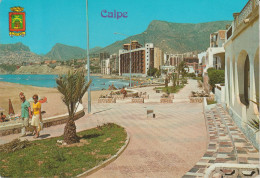 (D179) CALPE. PEÑON DE IFACH. ALICANTE. PLAYA Y PASEO MARITIMO - Alicante