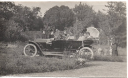 Fontainebleau Automobile C.1915  Photo 7x12cm - Cars