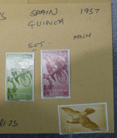 SPAIN  STAMPS  Guinea MNH Set 1957 ~~L@@K~~ - Guinée Espagnole