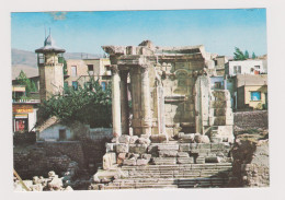 Lebanon Libanon Liban Baalbek-Heliopolis Venus Temple Ruins View, Vintage Photo Postcard RPPc AK (1200) - Líbano