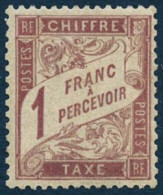 ** N°39 1F Rose S/paille Signé Calves Et JF Brun - TB - Other & Unclassified