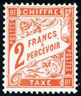 Delcampe - ** N°41 2F Rouge-orange, Pièce De Luxe - TB - Autres & Non Classés