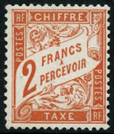 ** N°41 2F Rouge-orange - TB - Other & Unclassified