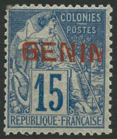 * N°6B 15c Bleu, Surcharge Rouge - TB - Otros & Sin Clasificación