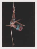 Poland Polish Sexy Young Woman, Circus Performer On A Rope, Vintage Photo Postcard Pin-Up RPPc AK (1213) - Circo