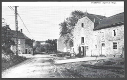 1980  --  BELGIQUE . CUSTINNE . ASPECT DE VILLAGE . 4B027 - Ohne Zuordnung