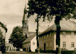 73706691 Ulrichstein Ortspartie Mit Kirche Ulrichstein - Altri & Non Classificati