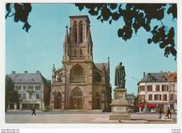 57 PHALSBOURG Eglise Et Monument Du Maréchal G. Mouton Comte De Lobau Boucherie Nathan Kahn Renault 4L Camionnette - Phalsbourg