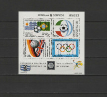 Uruguay 1994 Football Soccer World Cup, Olympic Games S/s MNH - 1994 – USA