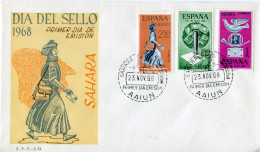 Sahara 1970. Edifil 268-70 FDC. - Sahara Español