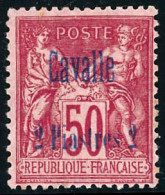** N°7 2pi Sur 50c Rose - TB - Other & Unclassified