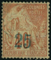 Obl. N°6 25 Sur 40c Rouge-orange - TB - Other & Unclassified