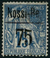 ** N°21 75c Sur 15c Bleu, Signé Calves - TB - Autres & Non Classés