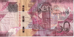 BILLETE DE KENIA DE 50 SHILINGI DEL AÑO 2019 (BANK NOTE) - Kenya