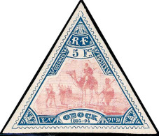 ** N°61 5F Bleu Et Rose - TB - Other & Unclassified