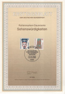 Germany Deutschland 1988-10 Sehenswurdigkeiten Nofretete, Nefertiti Egypt, Schleswiger Dom, Canceled In Berlin - 1981-1990