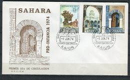 Sahara 1974. Edifil 314-16 FDC. - Spanische Sahara